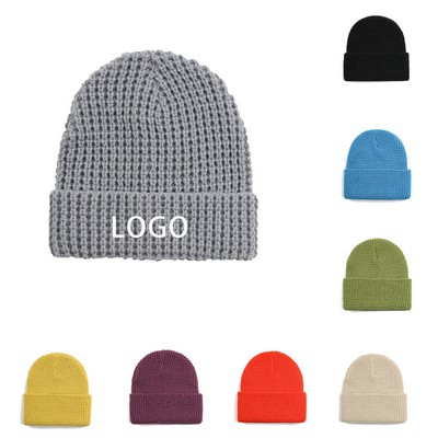 Waffle Knit Cap