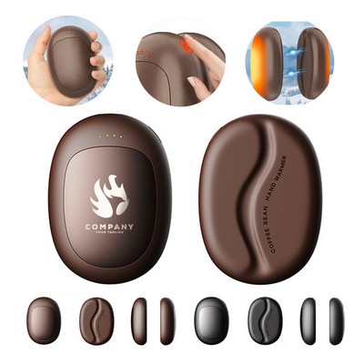 2" 1 Coffee Bean 5000mAh Type-C Charging Hand Warmer