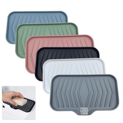 Wide Drainage Soap Dish With Lip