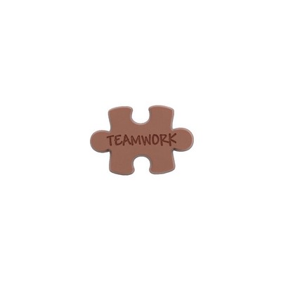 Teamwork Puzzle 2"x3" Milk Chocolate Shape