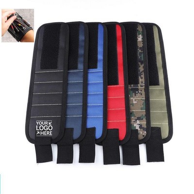 4-Row Tool Wristband-Magnetic Screw Holder & Organizer