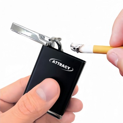 Metal Portable Ashtray with Keychain