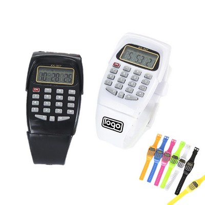 Children's Calculator Watch Toy