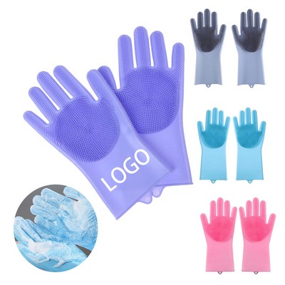 Silicone Washing Gloves