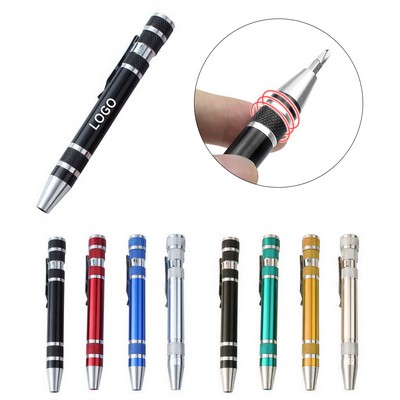 8" 1 Screwdriver Tools Pen