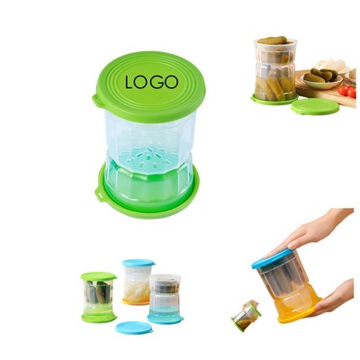 Pickle Jar With Strainer