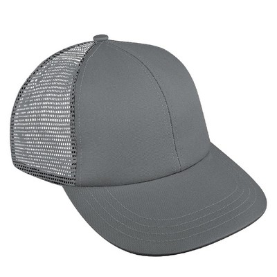 Solid Mesh Back Brushed Front Slide Buckle Lowstyle Hat