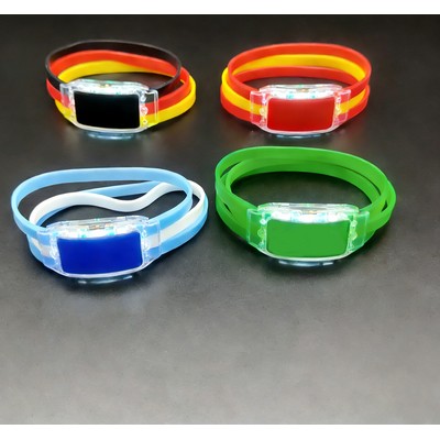 Silicone Wristband With LED