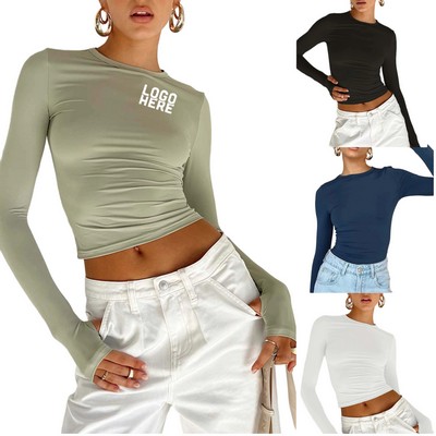 Women's Slim Fit Going Out Crop Tops