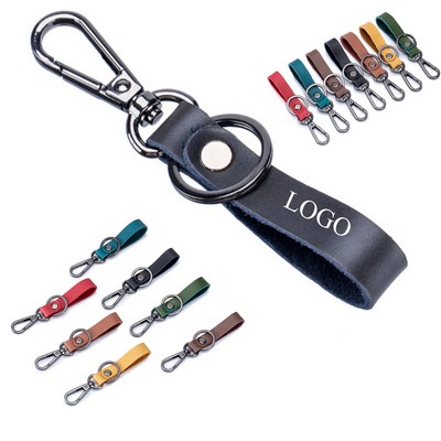 Leather Valet Keyring