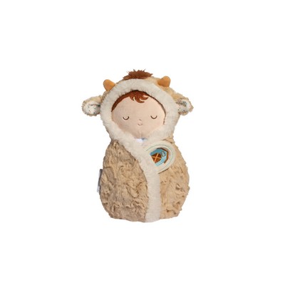 Hayes Baby Highland Cow Hug Stuffed Doll