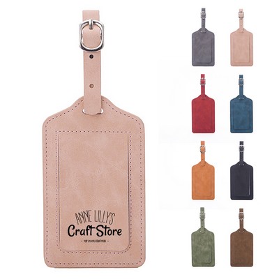 Luggage Tag with Adjustable Strap