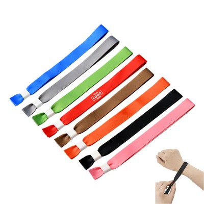 Adjustable Polyester Wristbands for Events