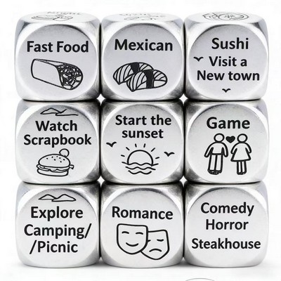 Stainless Steel Decision Dice