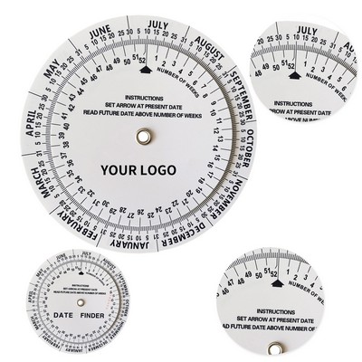 Rotating Date Calculation Wheel