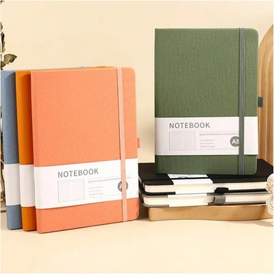 A5 Hardcover Notebook Graph Grid Journal