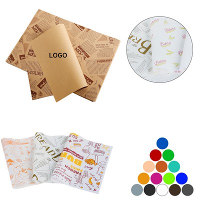 Hamburger Wrapper Paper