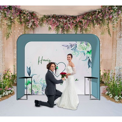 Square Arch Fabric Display (Graphic only)