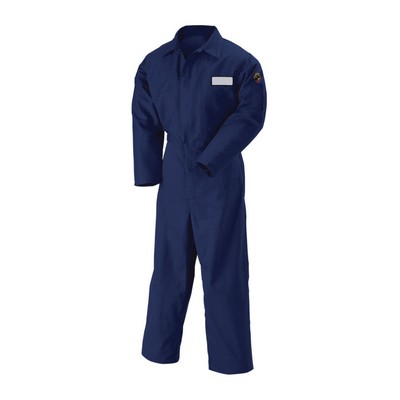 Black Stallion FN9-32CA/PT 9 OZ FLAME RESISTANT COTTON COVERALL WITH PASS-THROUGH POCKET