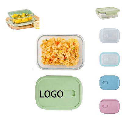 21 Oz Heat Resistant Glass Lunch Box Food Storage Container
