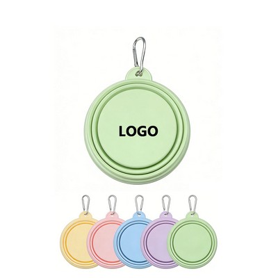 350Ml Pet Outdoor Portable Collapsible Water Bowl