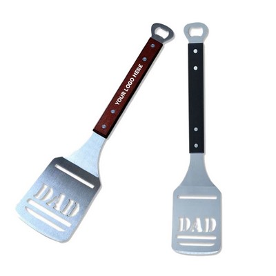 Stainless Steel BBQ Spatula with Opener