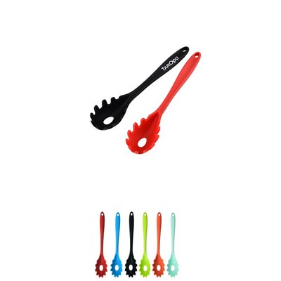 11" Heat Resistant Silicone Pasta Spoon