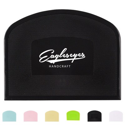 Flexible Plastic Dough Scraper