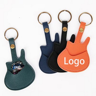 The Silhouette Pick Caddy: Durable Leather Storage for All Your Plectrums