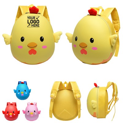 Cute Cartoon Hard Shell Kids Backpack