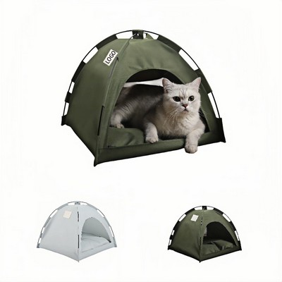 Promotional Collapsible Breathable Minimalist Polyester Pet Tent