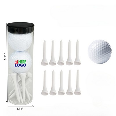 Practice Golf Balls with Tees