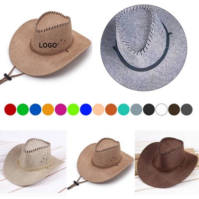 Western Cowboy Sun Hat for Stylish Sun Protection