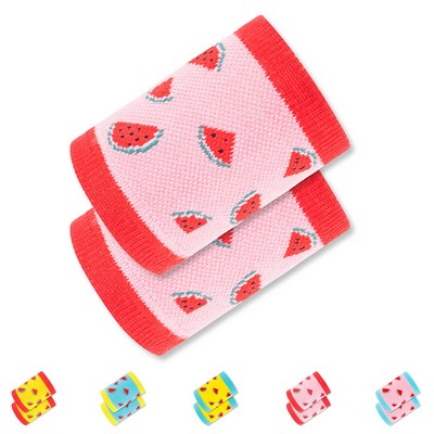 Watermelon Cotton Terry Cloth Wrist Band