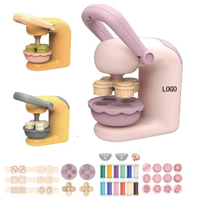 Creative Play Dough Burger & Ice Cream Maker Toy Set