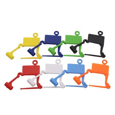 Disposable Plastic Seal Lock, Anti-Tampering Tag Fastener for Medical, Logistics & Security Use
