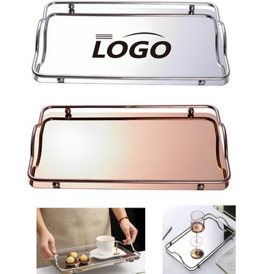 Decorative Nordic Stainless Steel Tray