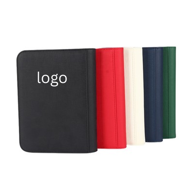 Zippered 4-Pocket Card Portfolio