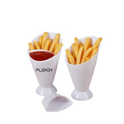 Convenient 2In1 Multifunctional French Fry Cup