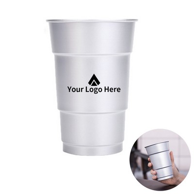 16 OZ Reusable Aluminum Drinking Cups