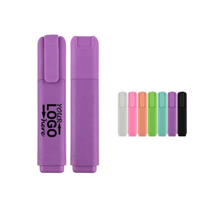 Glitter Highlighter Pen Bright Color Marker Smooth Writing