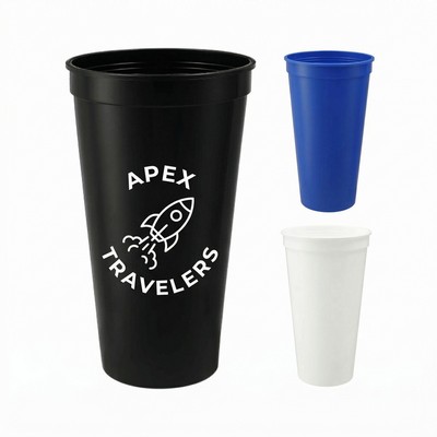 Custom Logo 24 Oz Stadium Cup