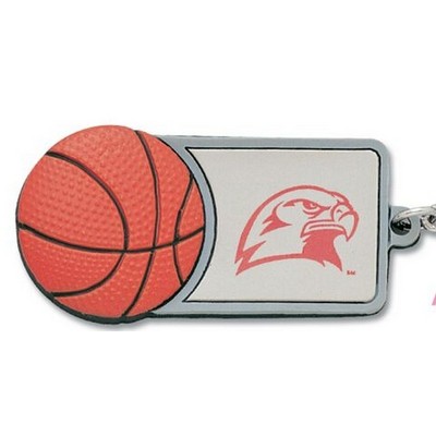 3D Flexi Pals Basketball Key Chain