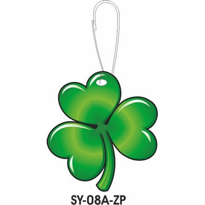 Shamrock Zipper Pull
