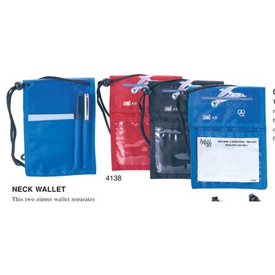 420 Denier Nylon/PVC Badge Holder