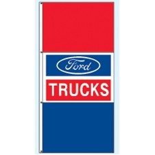 Single Faced Free Flying Drape Flags- (Ford® Trucks)