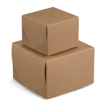 2 Piece Brown Kraft Lock Corner Box (17"x8 1/2"x8")