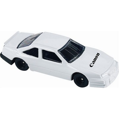 Nascar® Style Diecast Race Car White