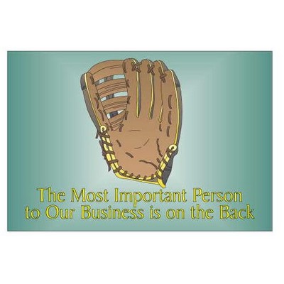 Baseball Glove Photo Hand Mirror (2"x3")