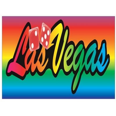 Las Vegas w/Dice Photo Hand Mirror (2½"x3½")